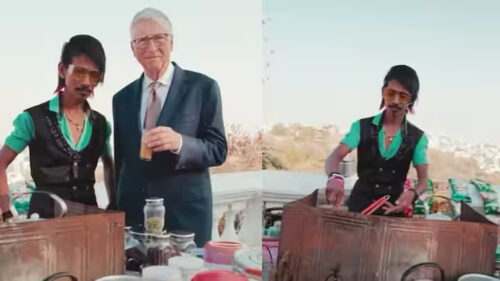 Bill Gates with Doli Chai Wala